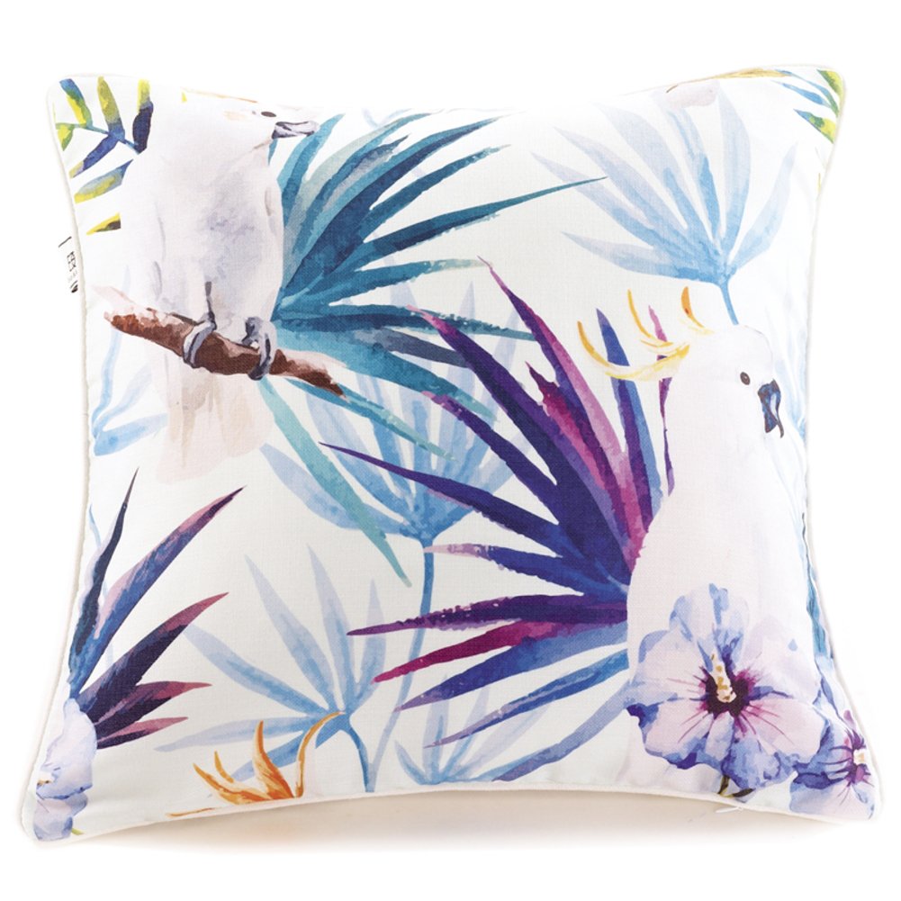 Coussin de style sud-est asiatique déhoussable pour un canapé confortable 65x65 cm