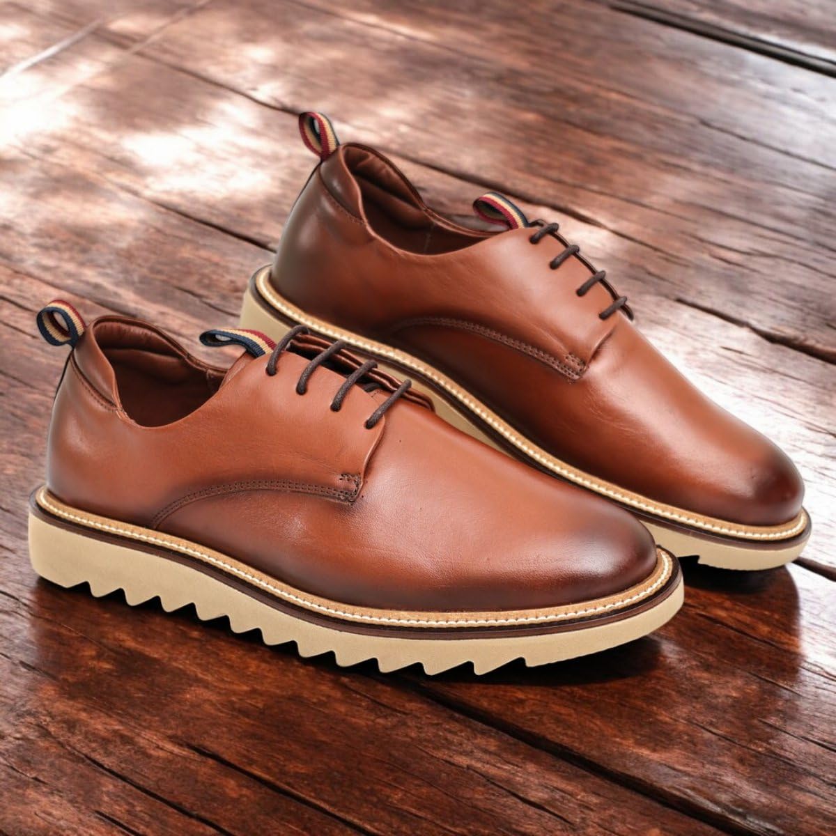 Sapato Casual Masculino Derby Tratorado Premium Couro Nobre em promoção! Veja a oferta e mais achadinhos de Sapatos 3 Hoje é o melhor dia para comprar Sapato Casual Masculino Derby Tratorado Premium Couro Nobre com aquele preço maroto! Promoção! Aproveite a oferta! 3