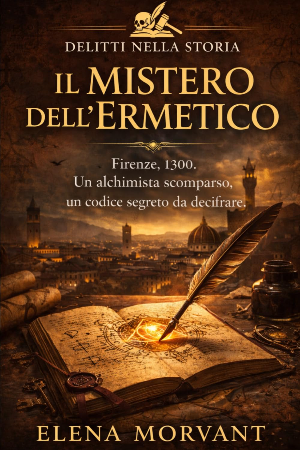 Il Mistero dell'Ermetico: Firenze, 1300. Un alchimista scomparso, un codice segreto da decifrare. (Delitti nella Storia)