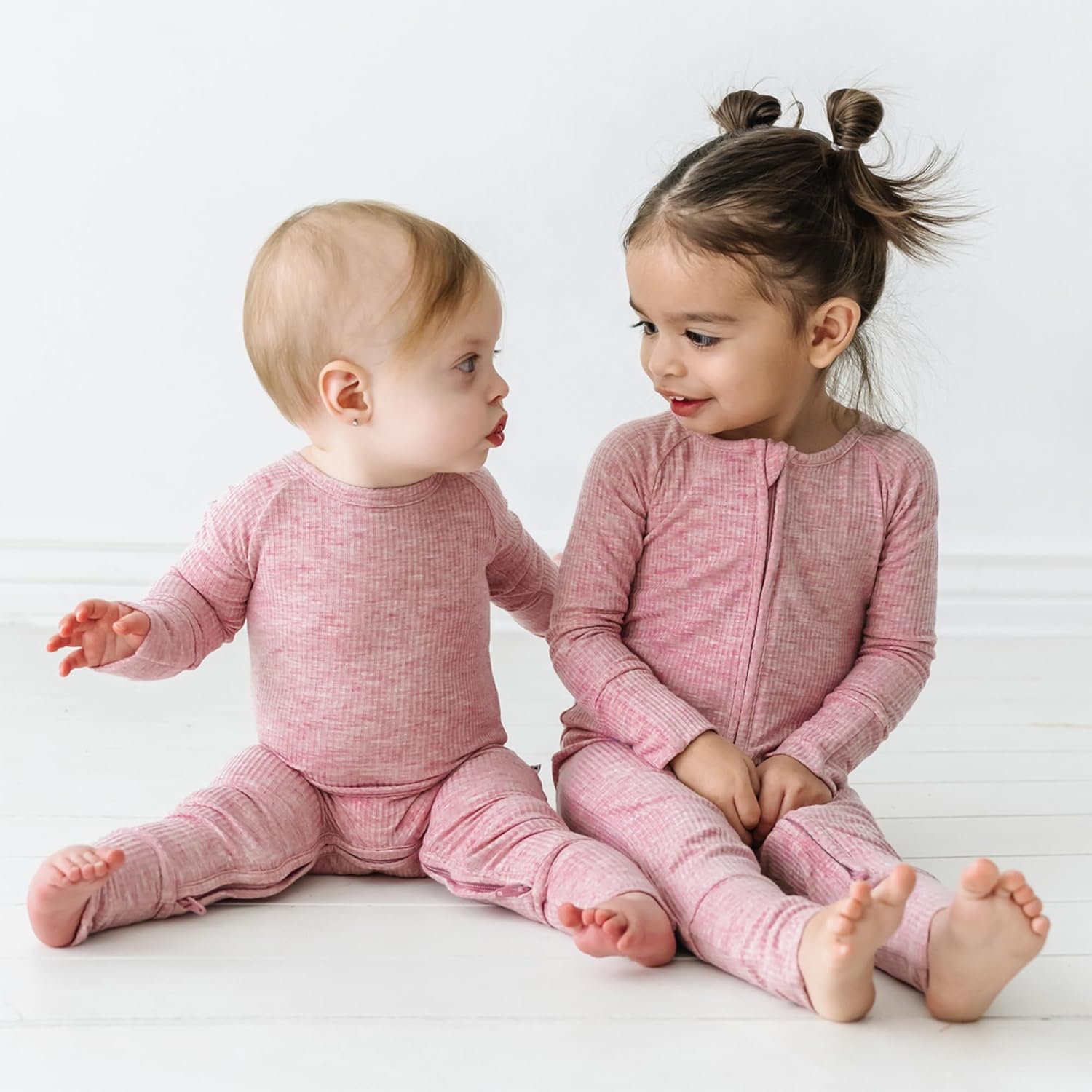 Little Sleepies Pajamas for Baby Boys & Girls, Viscose from Bamboo Baby Pajamas, Preemie & Newborn Sleepers, 2-Way Zipper PJs - Image 2