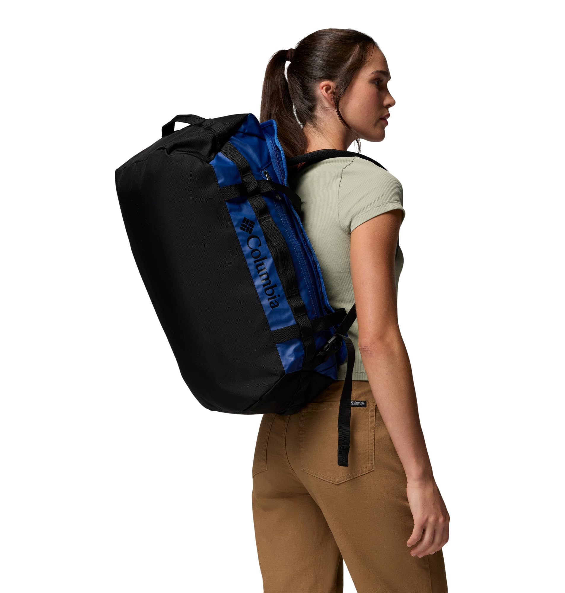 Columbia Unisex Landroamer 40L Duffel, torba sportowa, niebieski (Mountain Blue), jeden rozmiar