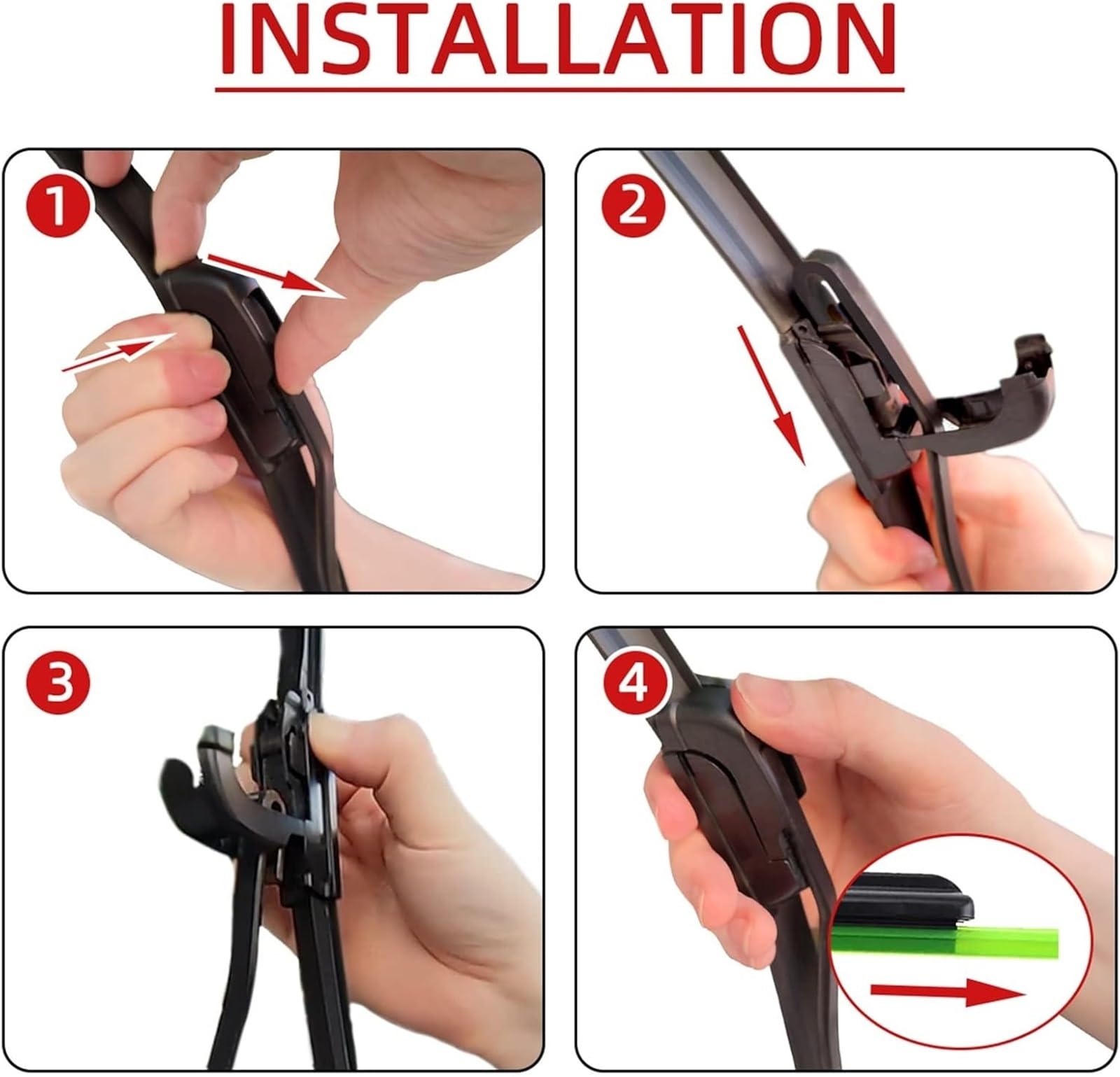 limpiaparabrisas Escobilla limpiaparabrisas delantera y trasera para BMW X3 E83