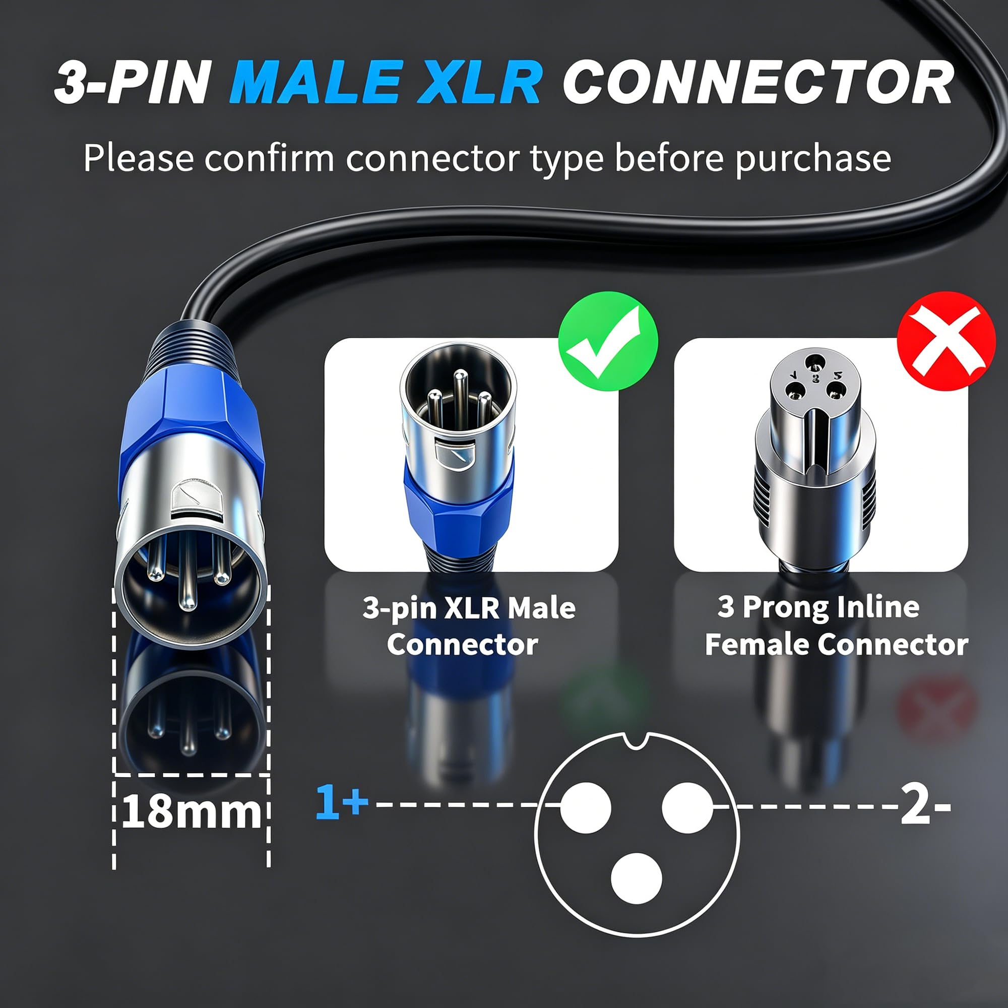 Chargeur 54,6V 2A pour Batterie Lithium 48V de vélo électrique | Affichage tension en temps réel, ventilateur intelligent, protections multiples, connecteur XLR 18mm