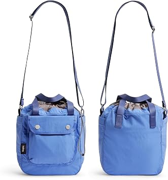 Bellroy Cinch Bucket Bag (Compact Lightweight 9 Litre Shoulder Bag with External Organisation Inner Zip Pocket Adjustable Shoulder Strap and Three Carrying Options) - DenimBlue