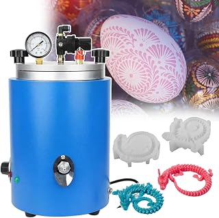500W Wax Injector Wax Molding Machine,Wax Casting Machine,with 2pcs Dragon-Shaped Molds,Pressure Gauge & Pressure Regulating Valve,Suitable for Precise Wax Casting,Simple to Use