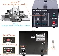 MEISHILE 2000W feszültségváltó 220V-110V átalakító transzformátor 4