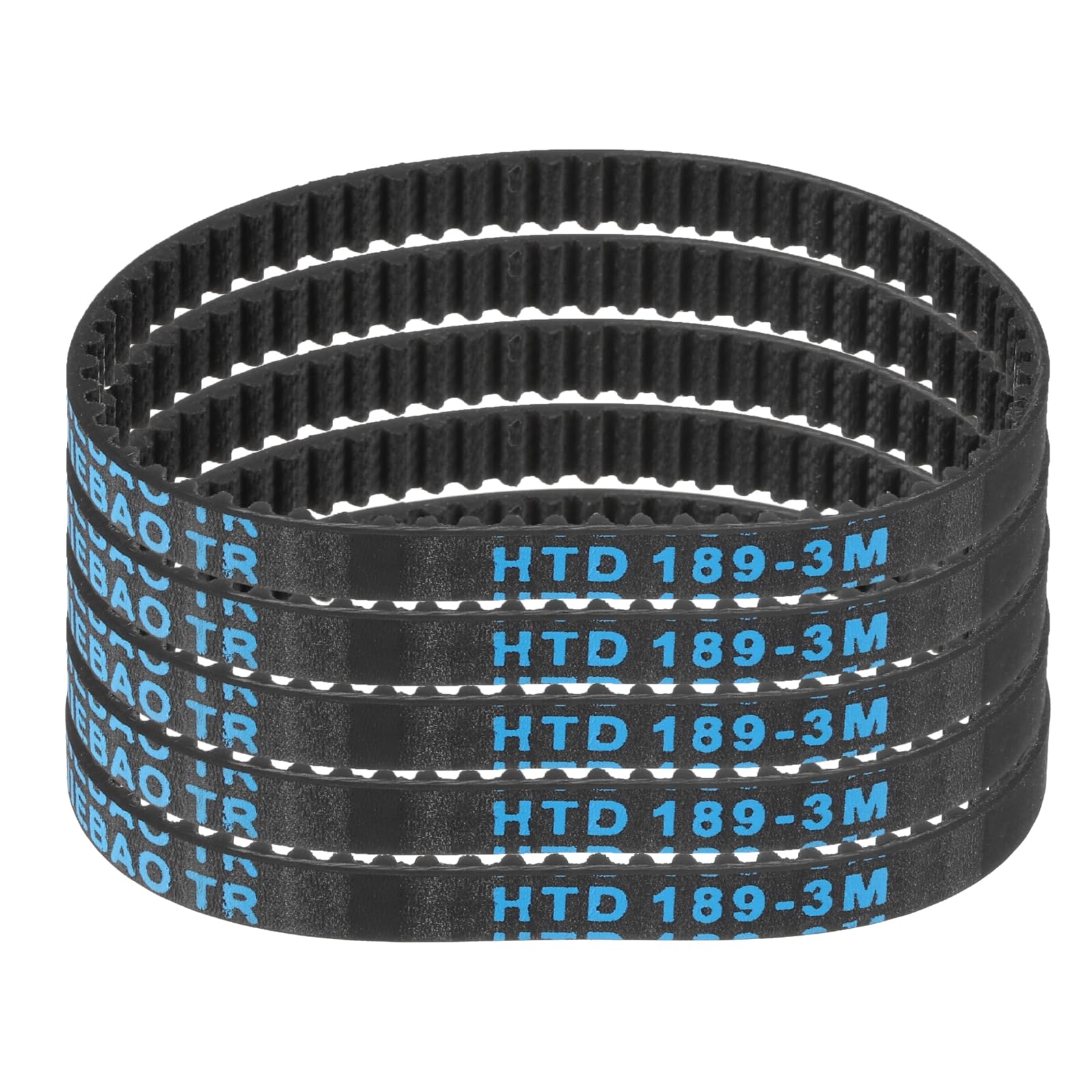 uxcell 5pcs HTD-3M Rubber Timing Belt 67 Teeth, 201mm L x 6mm Wd x 2.4mm H — Amazon image 16