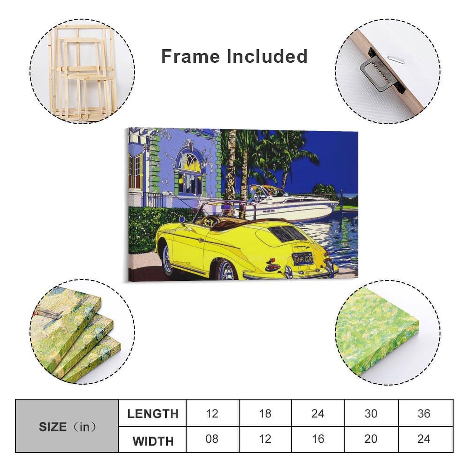 Eizin Suzuki-FIRESTONE Japanese Street Scene 4 Canvas Painting