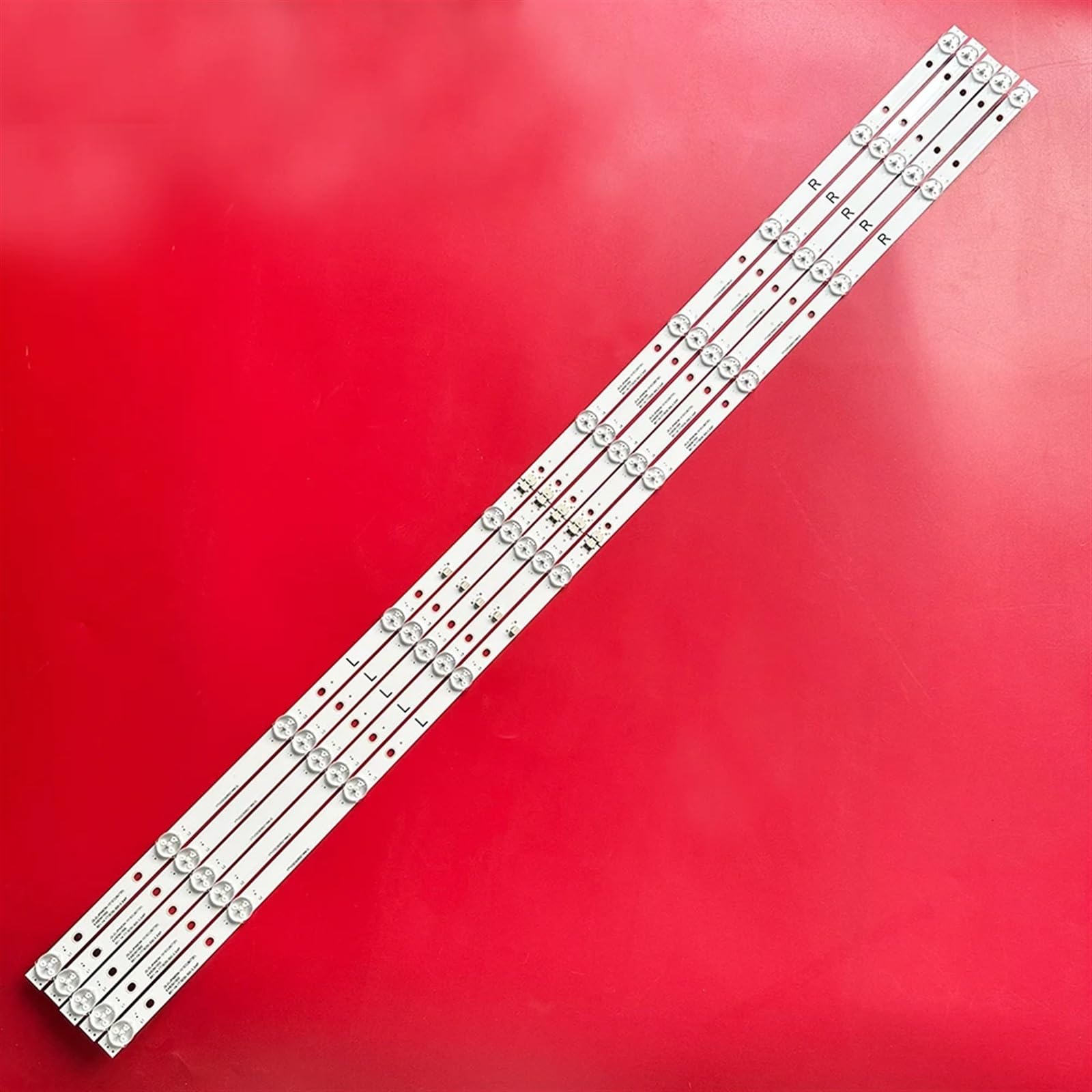 1/3set Striscia di retroilluminazione a LED 10LED TV da 49 Pollici JS-D-JP49DM-101EC (80720) 6V/LED E49DM1000 951-14-1T E493538 (Color : 15pcs(3TV))