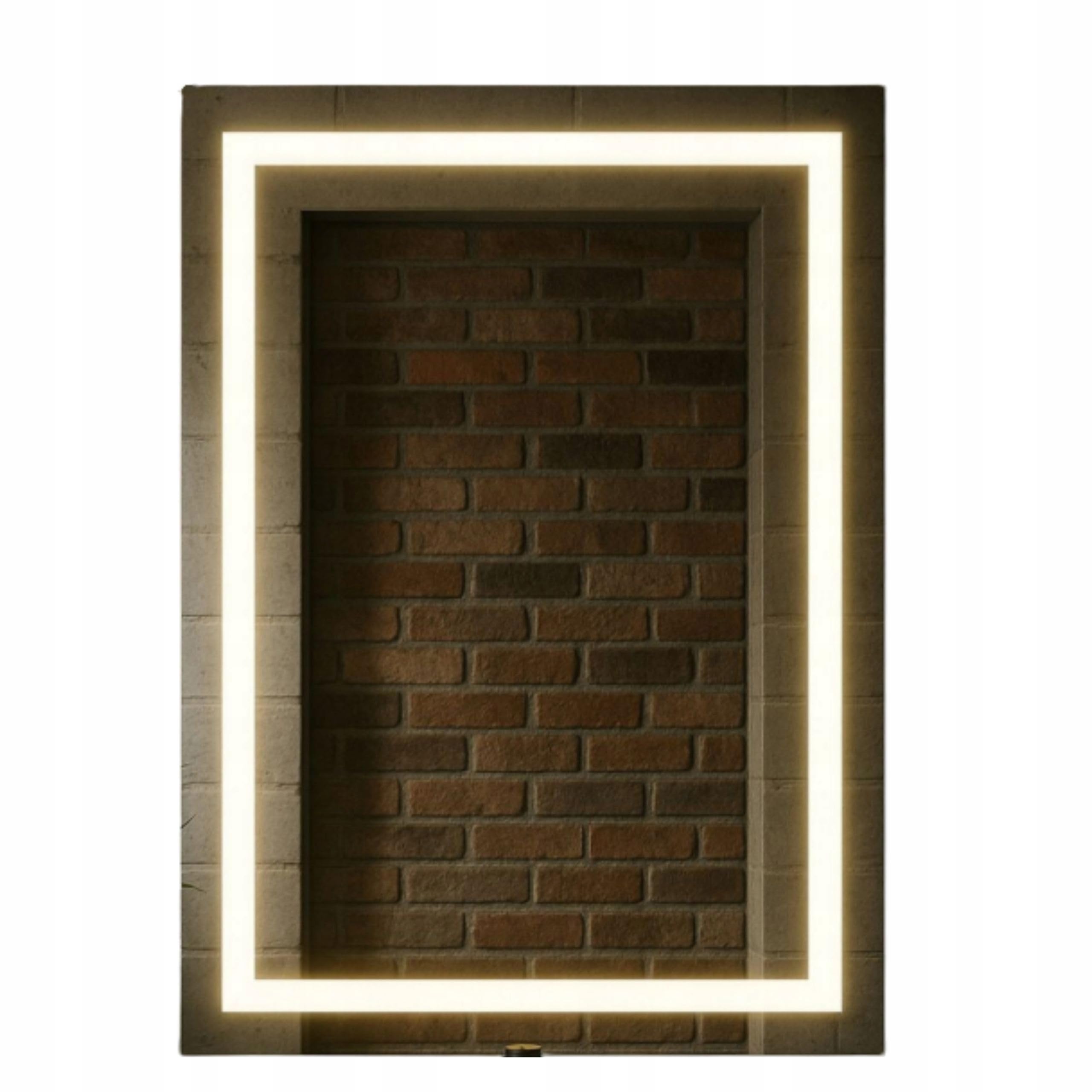  - Led Bathroom Mirror 70X80Cm Backlit Illuminated Frameless Luna