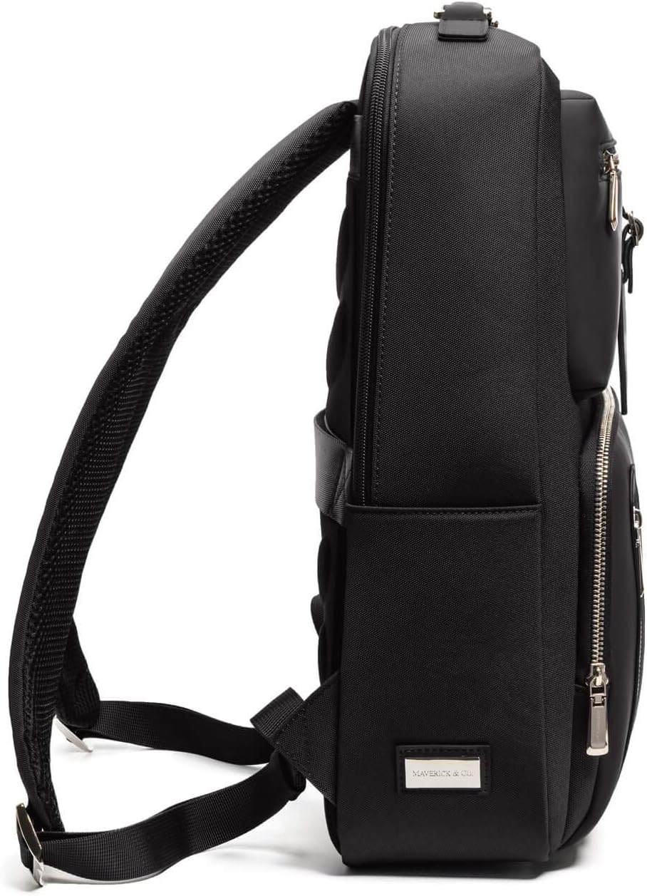 Maverick & Co. Explorer Light Backpack, Compatible with 15.6" laptop, for Men & Women (Black) - Image 2