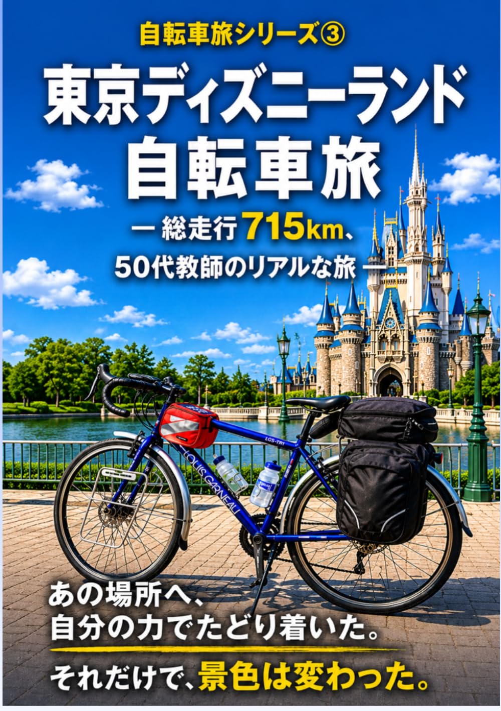 東京ディズニーランド自転車旅: 総走行715km、 50代教師のリアルな旅