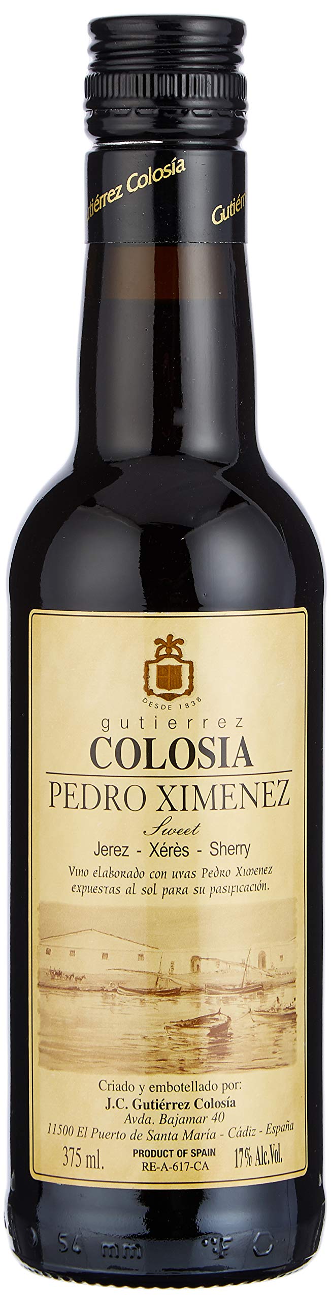 Gutierrez Colosia Pedro Ximénez Sherry, 37.5cl