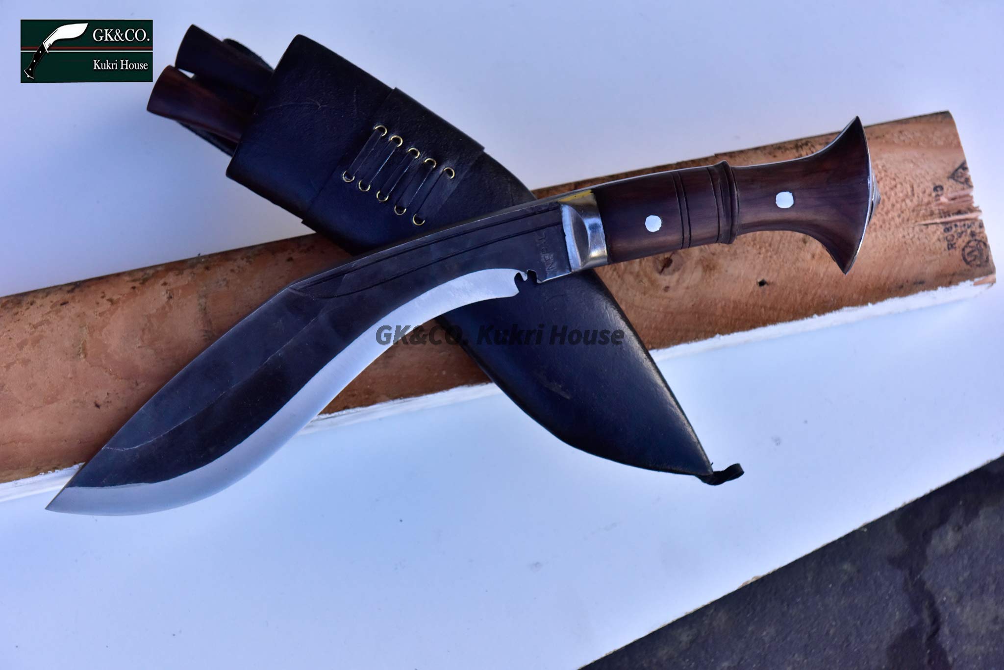 Genuine Gurkha Kukri Knife 10" Blade Full Tang Panawal Angkhola Village Kukri Handmade by GK