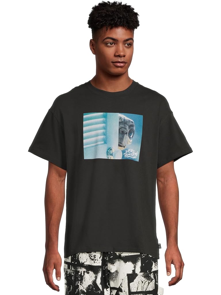 Black PUMA Hoops X E.T. Graphic T-Shirt