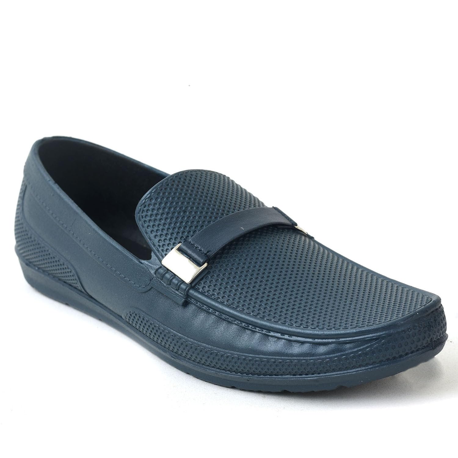 AJANTA Mens Blue Casual Loafer