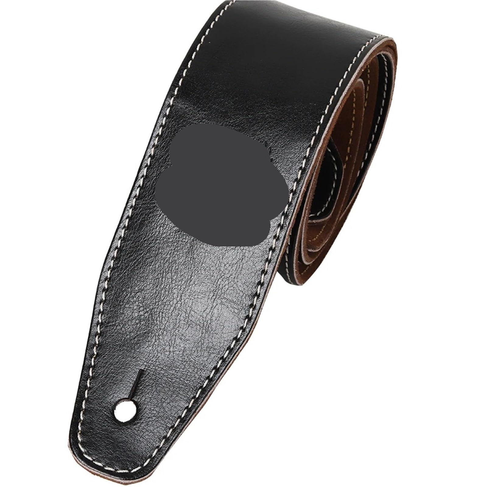 Correa ajustable de cuero genuino for guitarra acústica, eléctrica y bajo. Accesorios for Para Guitarras Bajas