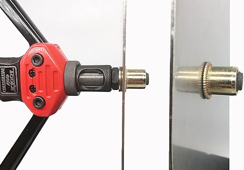 Miniatura 7 de TWT Herramienta de remache de 16 pulgadas, remachadora ciega de mano, totalmente 13mandriles M3 M4 M5, m6, m8, m10 M12,