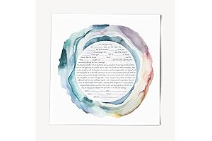 Ketubah: A Unique and Personalized Marriage Contract for Jewish Weddings