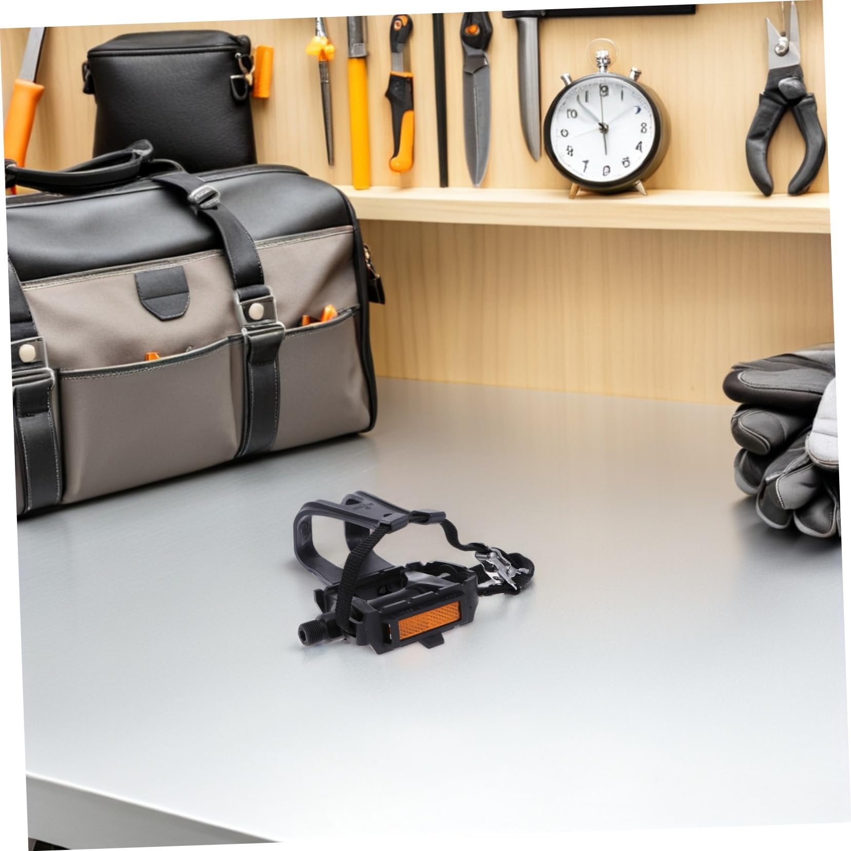 SUPVOX 2pares Correas para Pedales De Bicicleta Punteras Correas Reutilizables Cierre De Gancho y Bucle para Ciclismo Al Aire y Entrenamiento Gimnasio