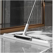 Air Broom as Seen on Tv, Multifunction with 49 Long Handle Silicone Broom, Air Broom and Dustpan as Seen on Tv for Concrete Floor,Bathroom Tile
