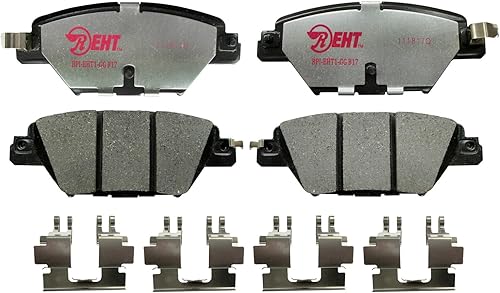 Miniatura 47 de Raybestos Premium Element3 EHT™ EHT1413H Juego de repuesto de pastillas de freno delantero