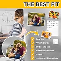 Vista 3 de Sukh - 110 tiras de cinta magnética de imanes cuadrados, imanes con imán adhesivo en un lado autoadhesivo en el otro lado para organización