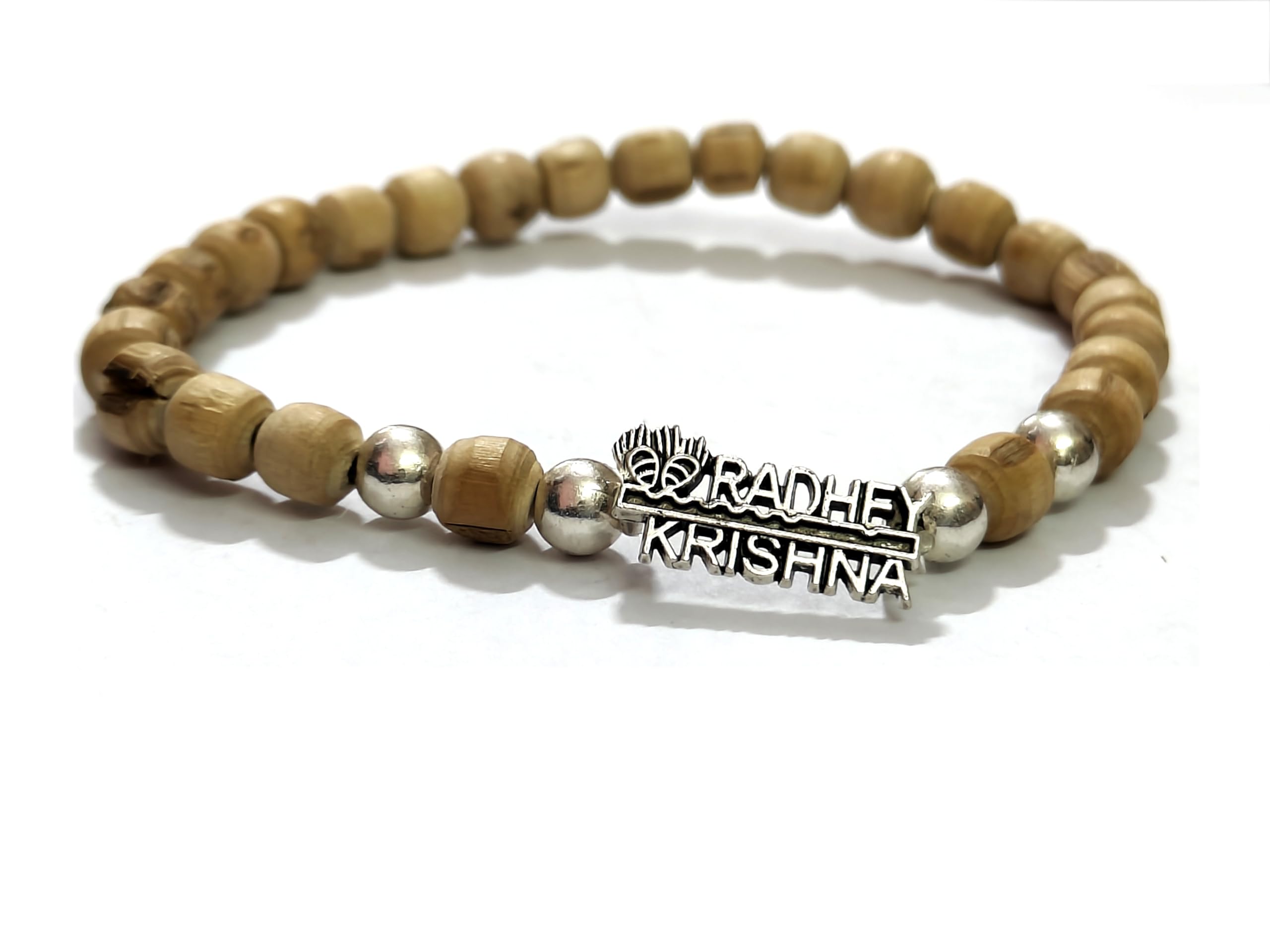 ASTROGHAR Radhey Krishna Charm Tulsi Tulsa Ji Wooden Beads Protection And Peace Bracelet For Men And Women (B0CKNCRQHY) Amazon Price History, Amazon Price Tracker