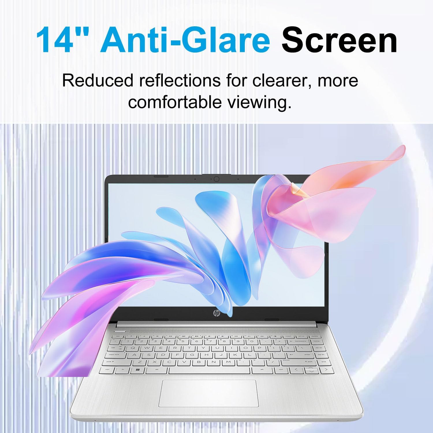 HP 14" Anti-Glare Laptop Computer | Intel Core i5 CPU | 32GB RAM | 1TB SSD | Fast Wi-Fi & HD Webcam | SD-Card Reader | Up to 11.5H Battery for Work & School | Windows 11 | Thin & Portable