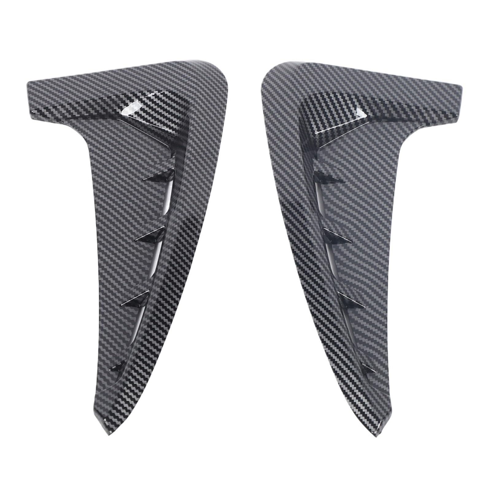 EJUOYO Side Vent Decor Sticker Fit For X5 F15 M Sport 2014-2018 Gills Side Vent Trim Car Front Side Air Vent Cover Car Fender Side Vents(Carbon look)