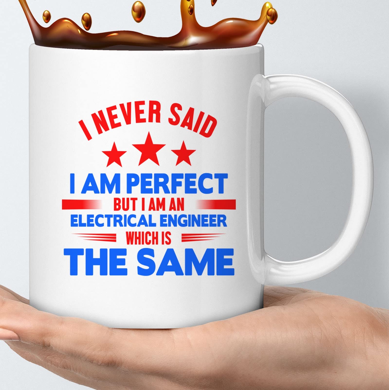 GenericCoffee Mug Electrical Engineer Funny Quote I Never Said I Am Perfect But I Am an Electrical Engineer Which Is the Coffee 205411