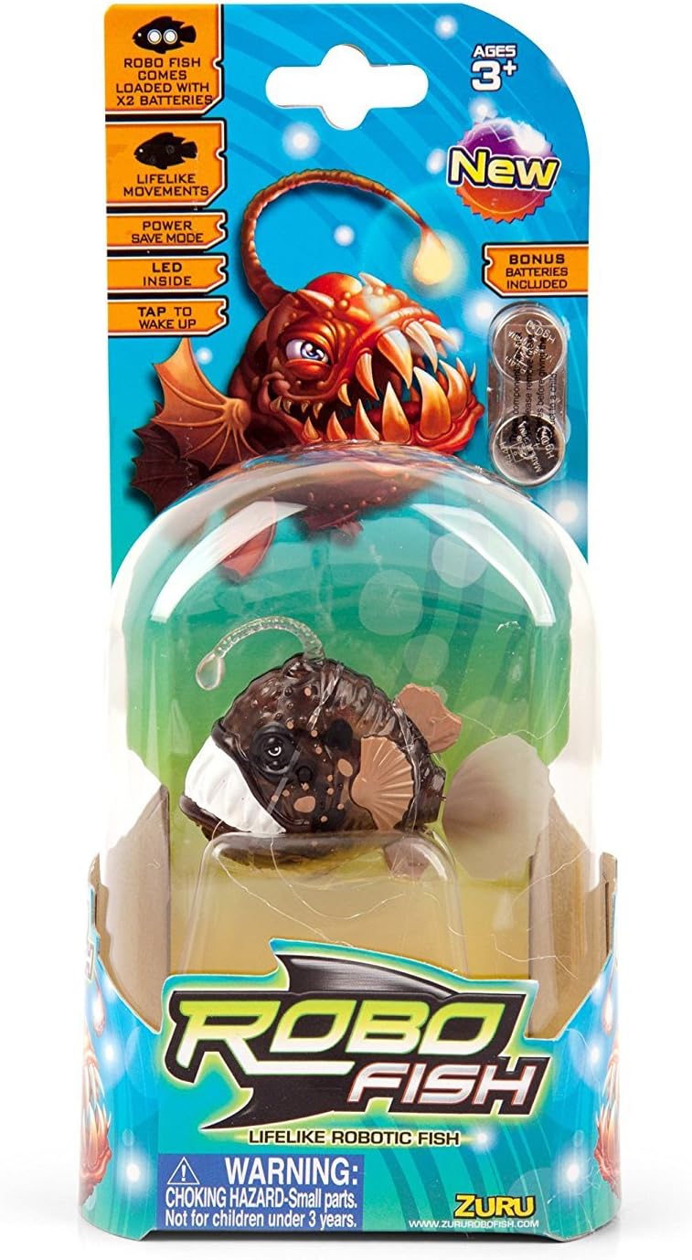 Zuru Robo Fish 1x Deep Sea Fish [Colour May Vary]