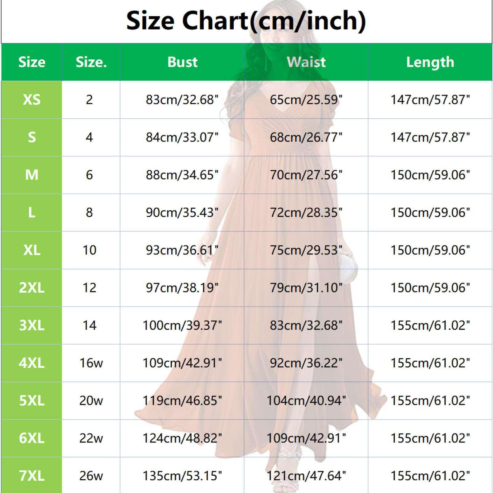 Generisch Kleid Hochzeitsgast Damen - Elegant Lang Chiffon Brautjungfernkleid V-Ausschnitt Schlitz Abendkleid Fließend Abendkleid Curvy Ballkleider Luftig Maxikleid Sommer Romantisch Cocktailkleid