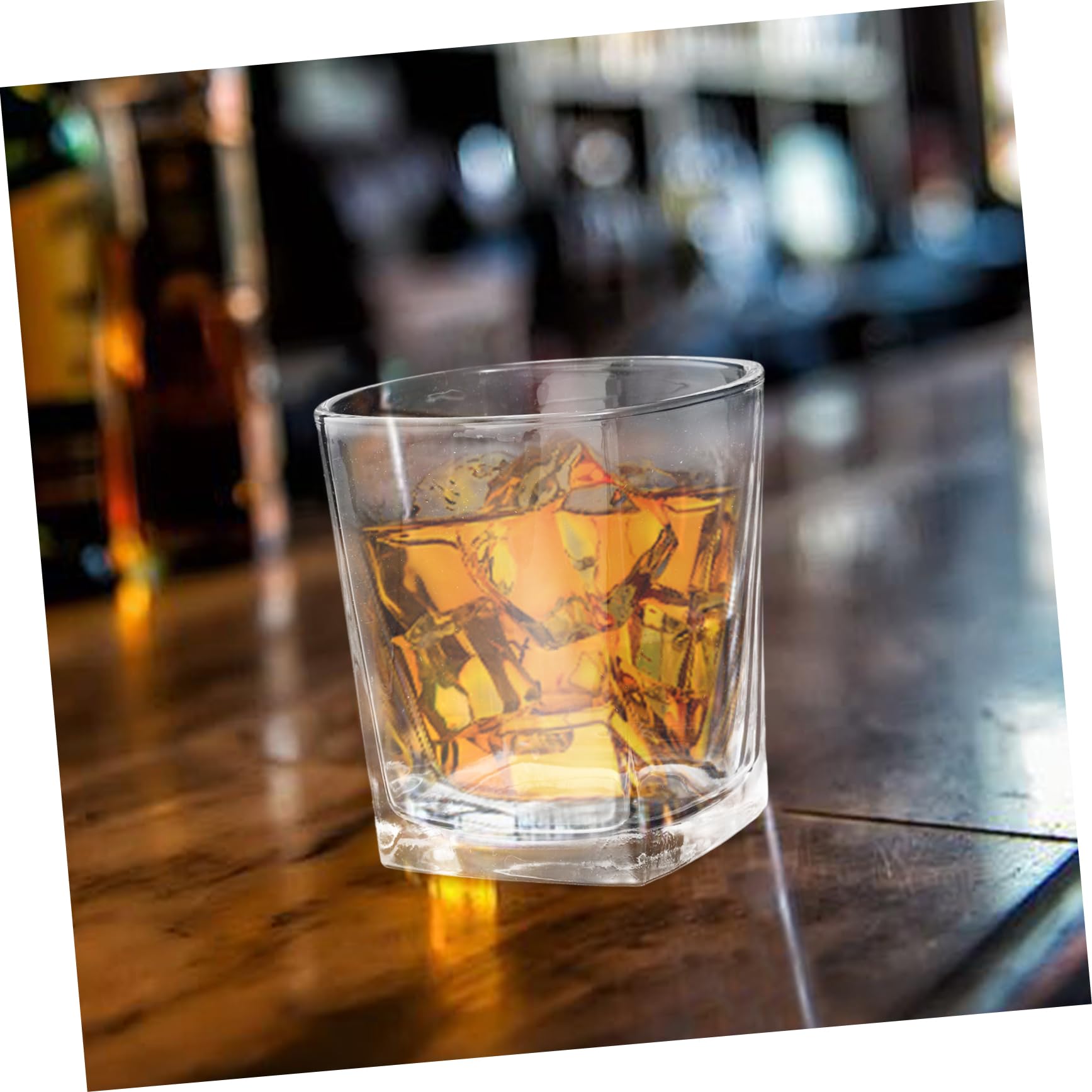 MAGICLULU 6piezas Vasos De Whisky Transparentes De Vaso De Whisky para Cócteles y Festivales Cortos para Cócteles