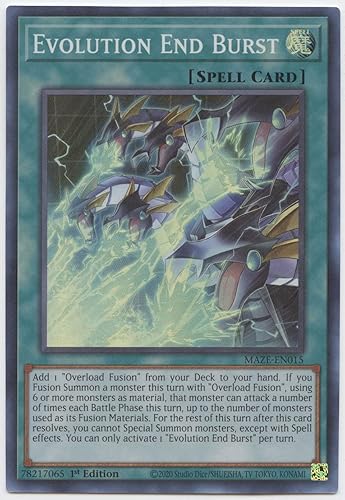YU-GI-OH! Evolution End Burst - MAZE-EN015 - Súper raro - 1 edición