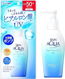スキンアクア(SKIN AQUA) 50+ スーパーモイスチャージェル ポンプ 140g