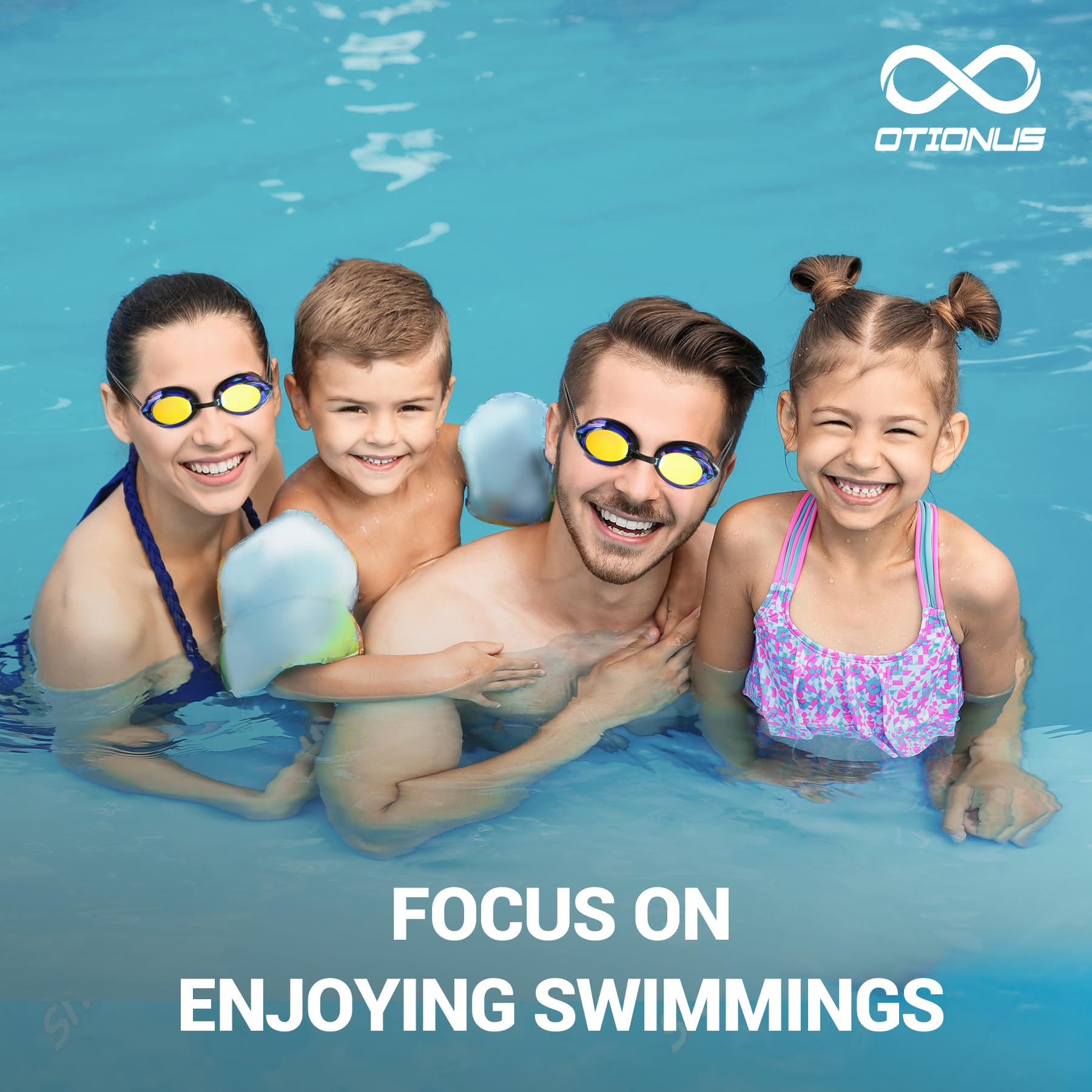 Gafas de natación sin fugas antivaho 0008