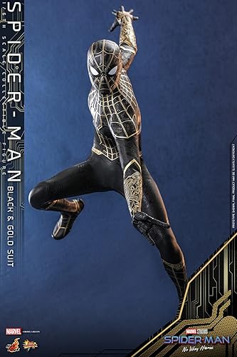 Miniatura 2 de Hot Toys 16 Spider-Man - Traje negro y dorado - Spider-Man No Way Home