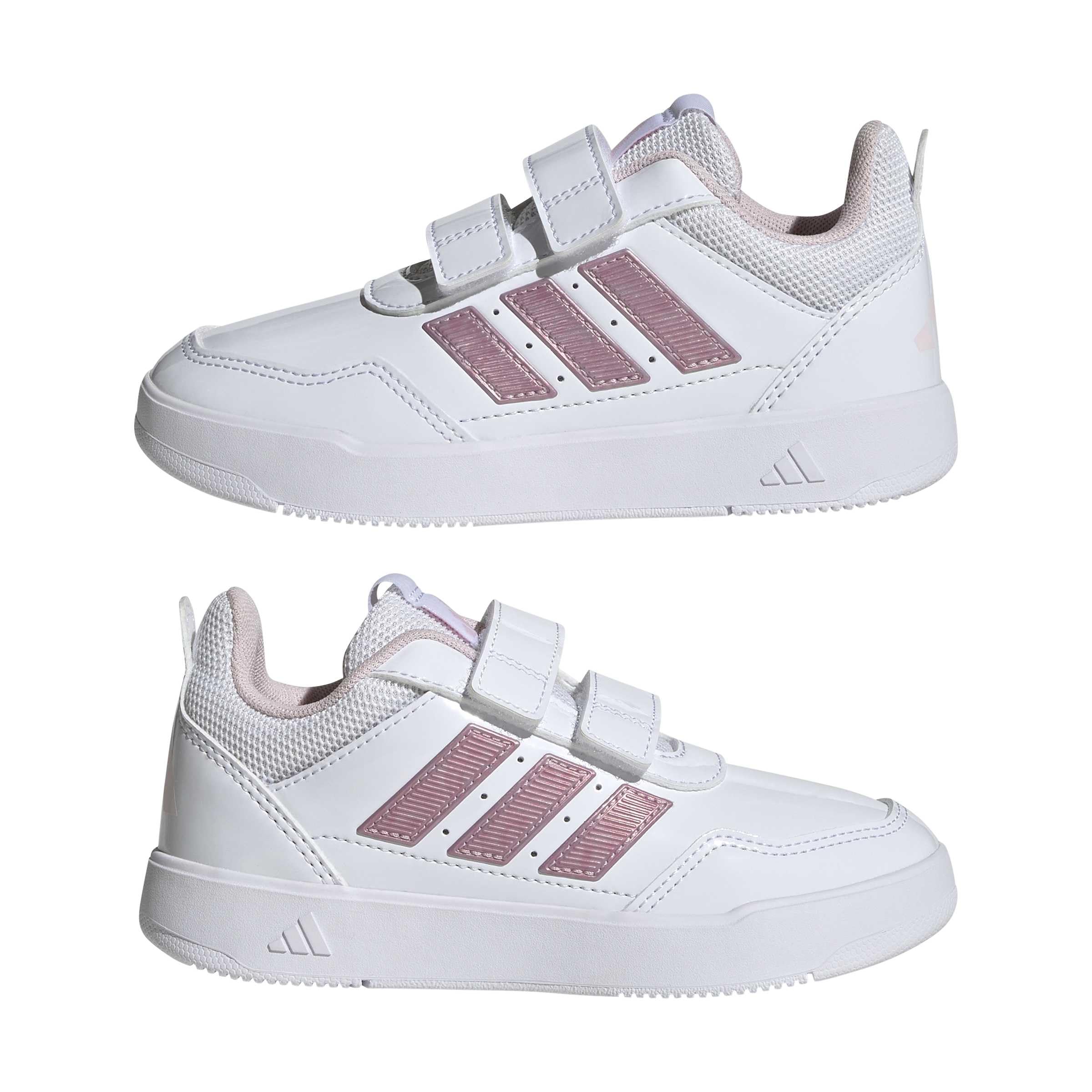 adidas Uniseks - dzieci Tensaur Sport 3.0 Hook And Loop Kids Shoes, ftwr white/clear pink/grey two, 36 2/3 EU