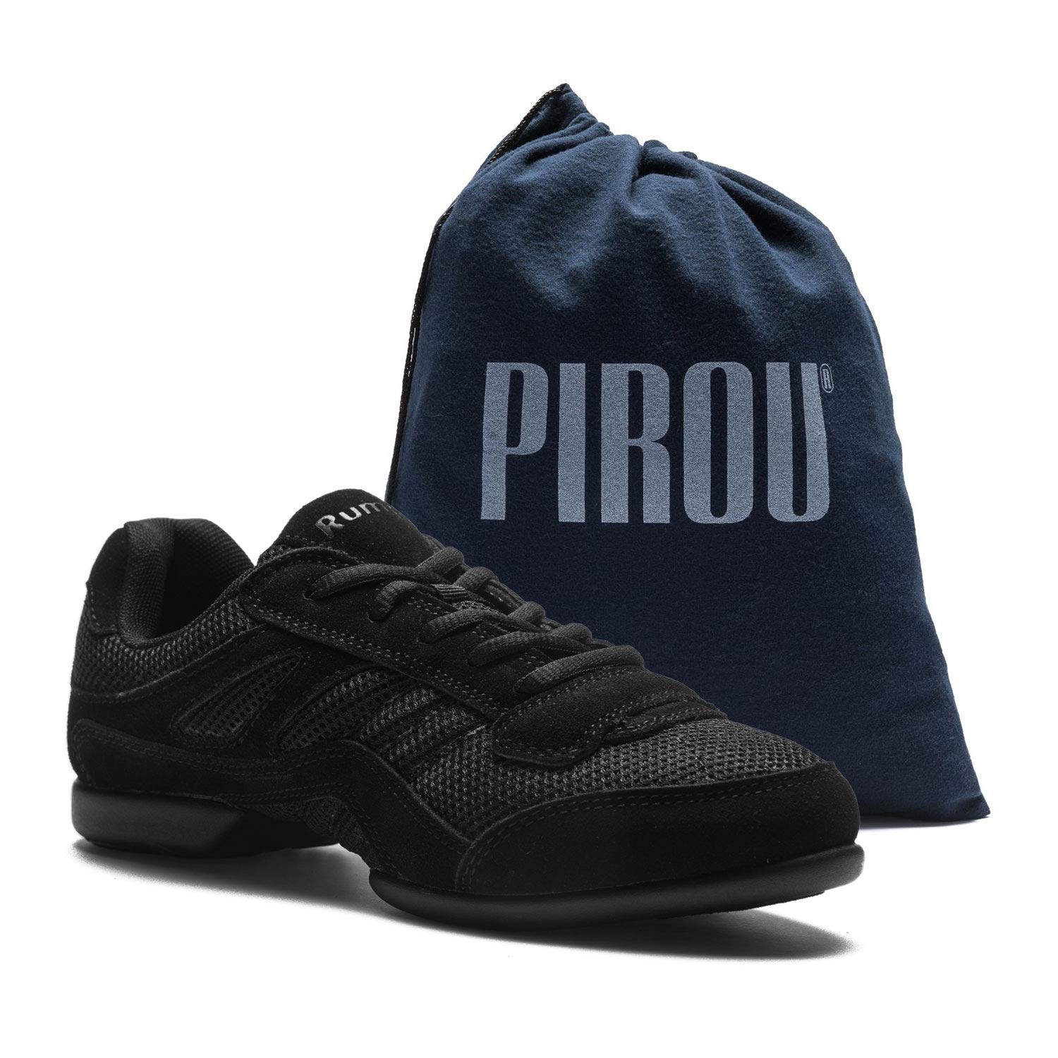 Rumpf Samba 1571 schwarz mit Pirou® Schuhbeutel 6 (EU 38)
