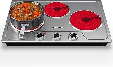 Sunvivi Triple Burner Electric Ceramic Stove