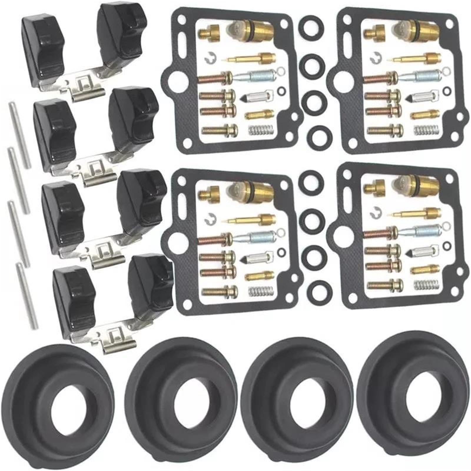 Kit guarnizioni Membrana Kit di Riparazione Carburatore per Motociclette Ricostruzione Galleggiante A Membrana per Y&amaha XJ700 1985-1986 per Maxim X XJ 700