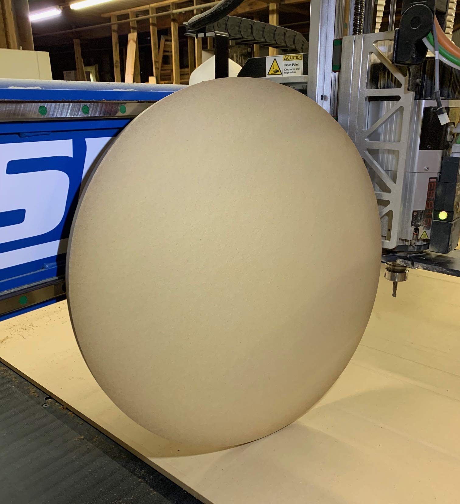 28' & 15' Foot Radius Dish/Disc Combo for Guitar Building