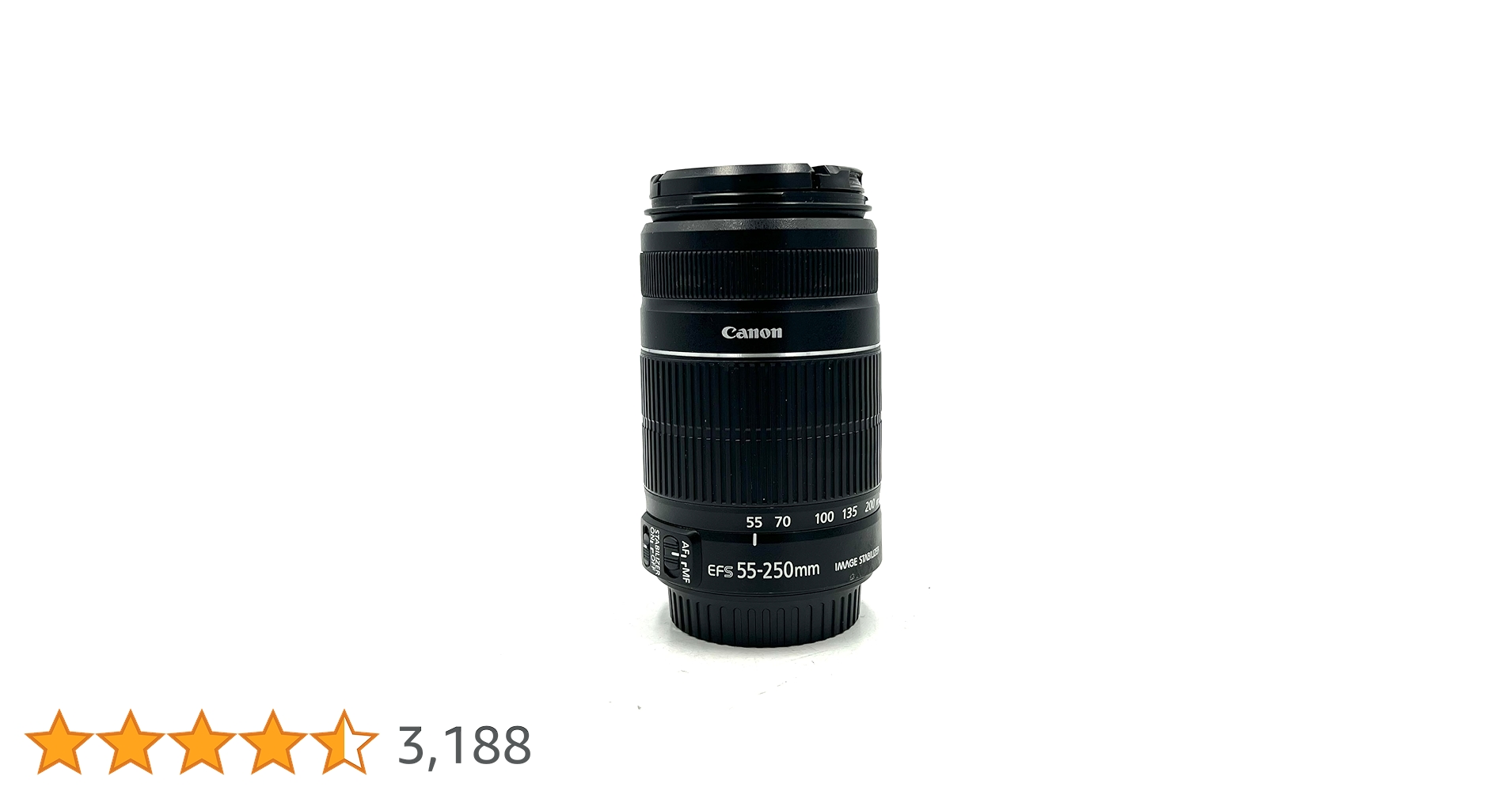 Canon EF-S 55-250mm f/4-5.6 IS II Telephoto Zoom Image Stabilized