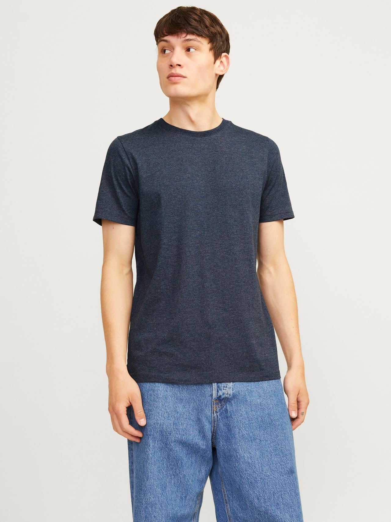 Jjeorganic Melange Tee Ss O-neck Noos Tişört Erkek