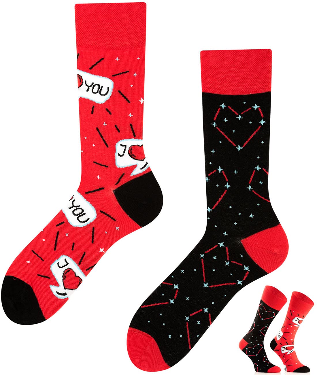 Todo Calcetines Divertidos Hombre y Mujer, Calcetines Fantasia con Motivo, de Colores — view 44