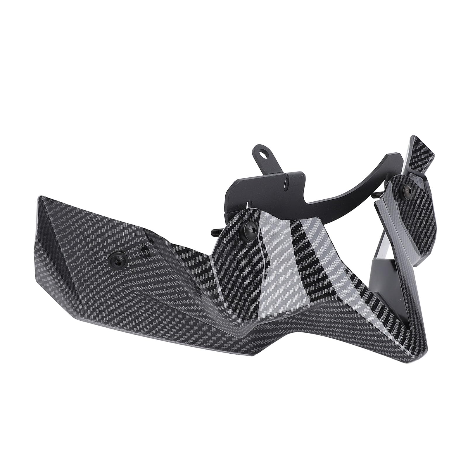 GOTOTOP Ailes de Carénage Avant ABS pour Moto Z900 2020 2021 2022 2023 2024, Force d'appui Améliorée, Remplacement Direct, Noir Mat pour Les Pilotes de Rue (Style Fibre de Carbone)