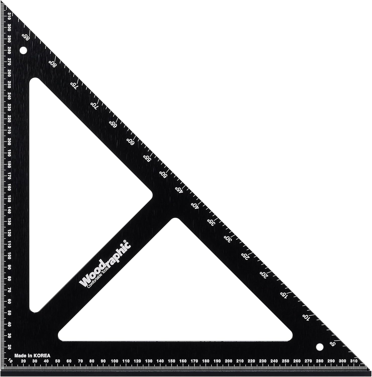 18 Inch Carpenters Square – CNC Machined Right Angle Layout Tool for Framing, Panel Marking, and Joinery in Professional Woodworking and Carpentry