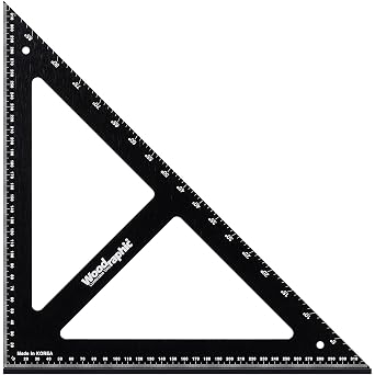 300mm Carpenters Square CNC Aluminum Metric Layout Tool for Cabinetmaking, Panel Framing, and Precision 90 Marking in Woodworking Projects