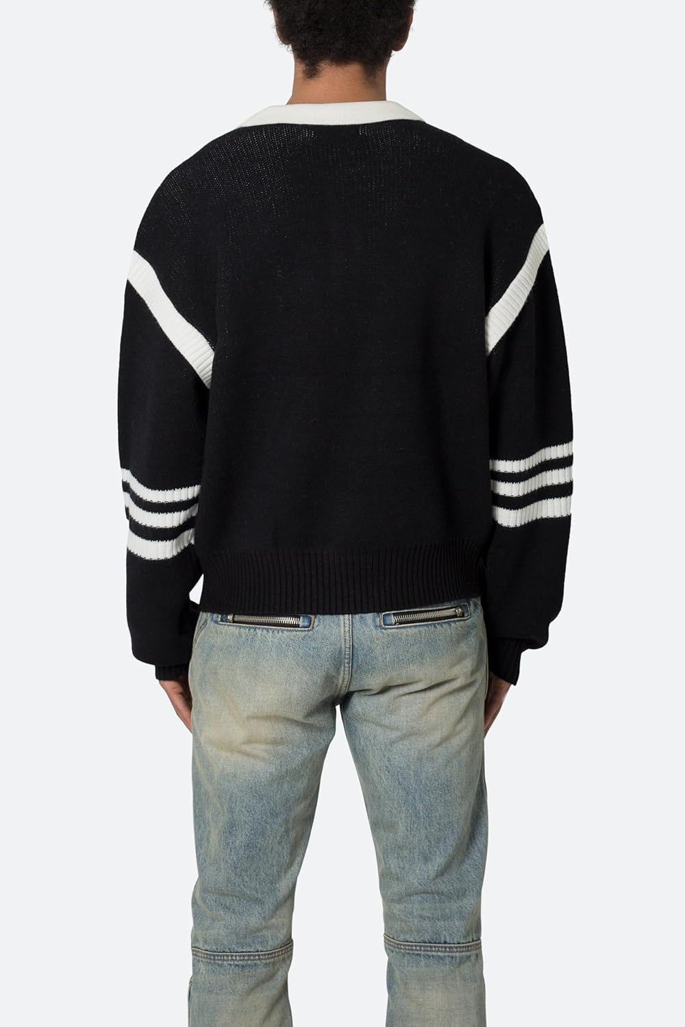 mnml Men's Men's Polo Knit Sweater